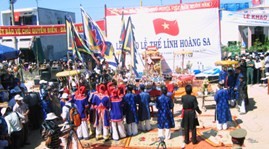 Ceremony honoring sailors of Hoang Sa archipelago underway - ảnh 1